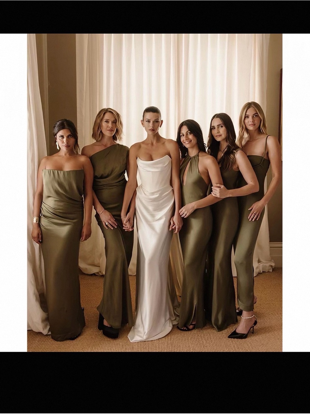 Vivi Westwood Satin Strapless Bridal Dress